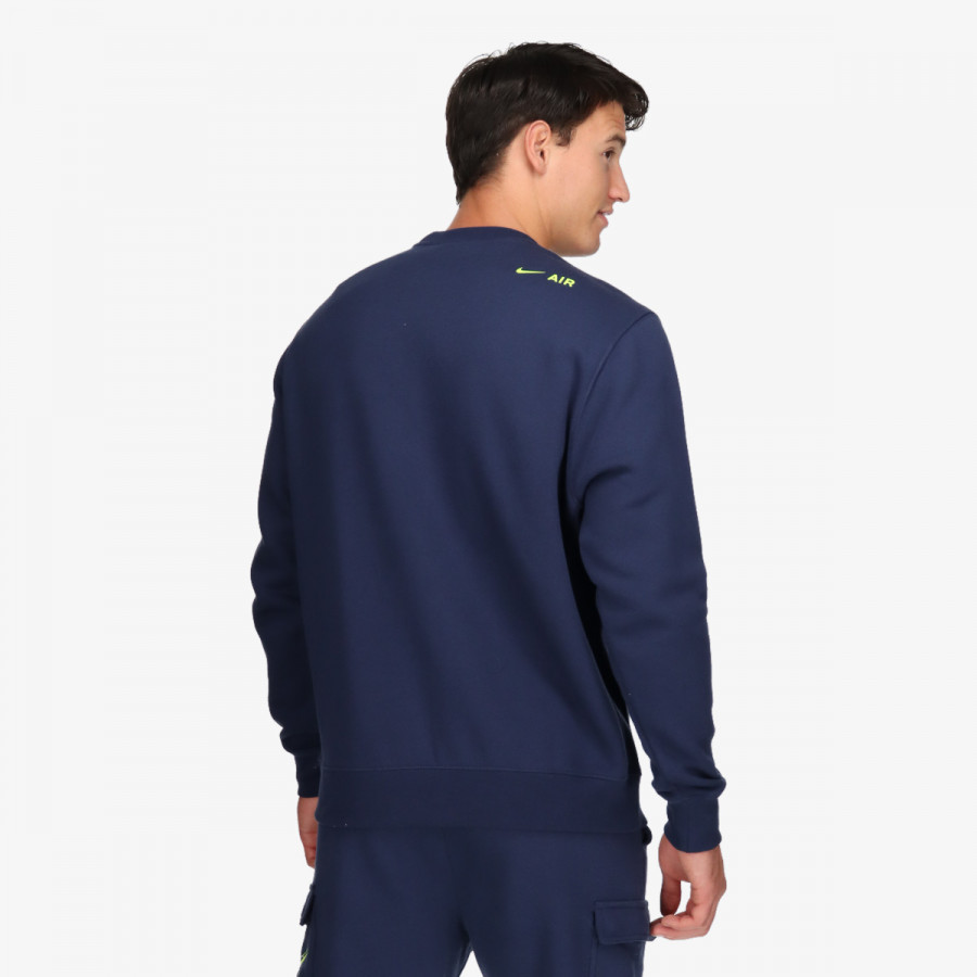 NIKE Majica bez kragne M NSW CREW PRNT PACK BB 