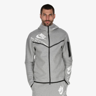 NIKE Majica s kapuljačom na patent M NSW TCH FLC FZ WR GX HOODIE 