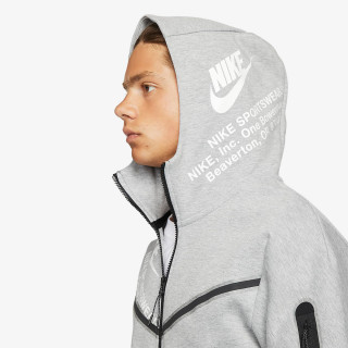 NIKE Majica s kapuljačom na patent M NSW TCH FLC FZ WR GX HOODIE 