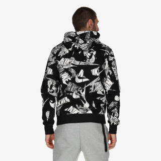 NIKE Majica s kapuljačom M NSW SPE+ BB AOP PO HOODIE RF 