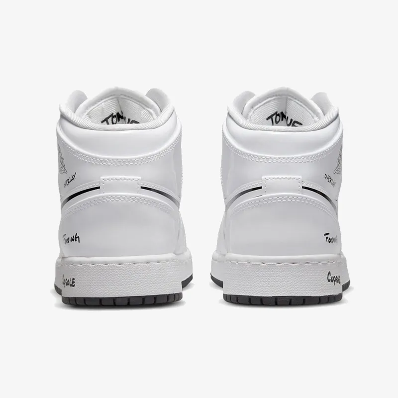 NIKE Tenisice AIR JORDAN 1 MID SS (GS) 