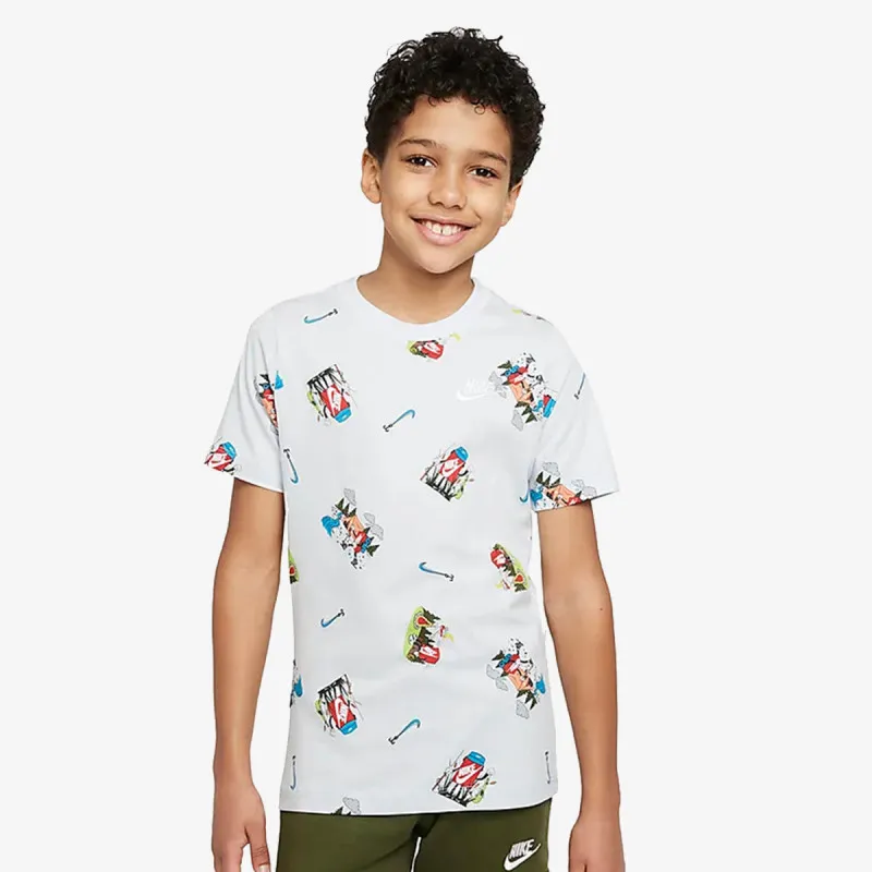 NIKE Majica kratkih rukava B NSW TEE BOXY AOP 