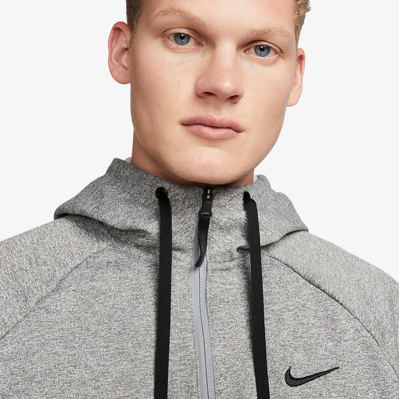 NIKE Majica dugih rukava s polu patentom Therma-FIT 