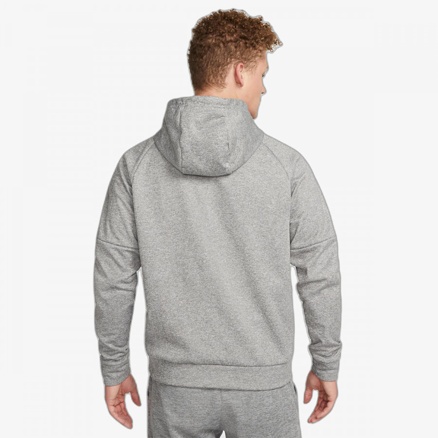 NIKE Majica dugih rukava s polu patentom Therma-FIT 