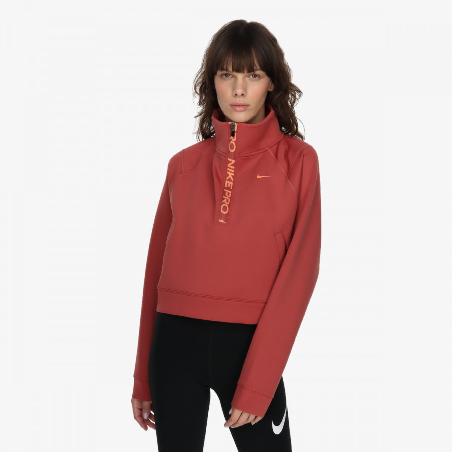 NIKE Majica dugih rukava s polu patentom Dri-Fit 