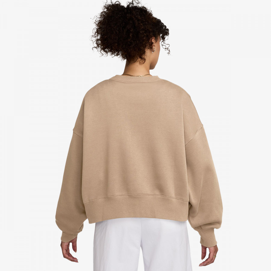 NIKE Majica bez kragne W NSW PHNX FLC OOS CREW 