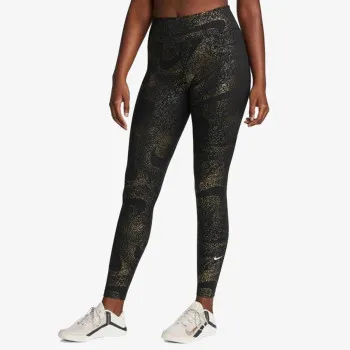 NIKE Tajice NIKE Tajice W NK ONE DF MR TGHT AOP 