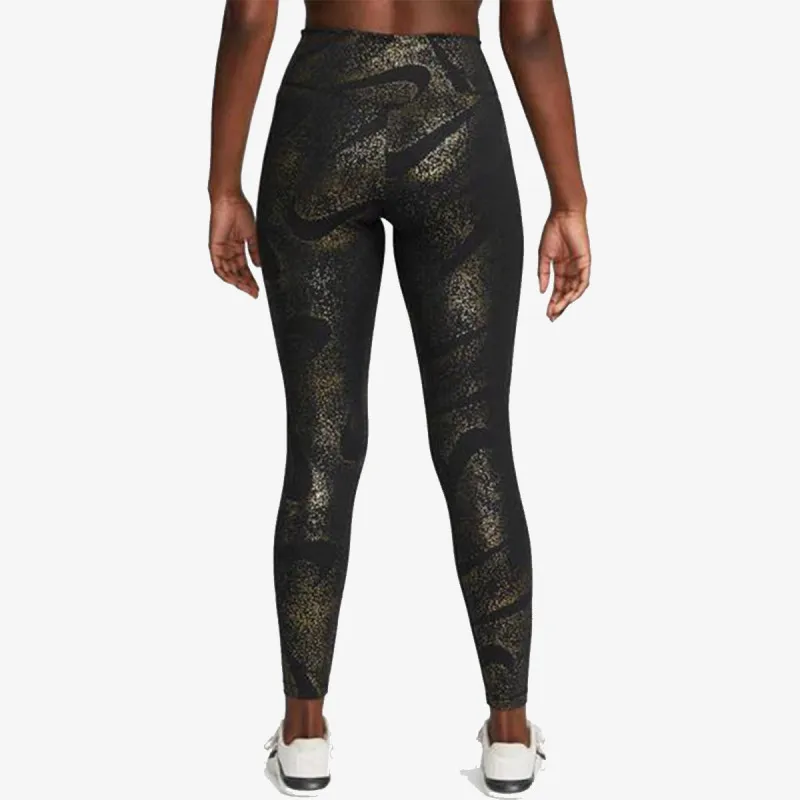 NIKE Tajice W NK ONE DF MR TGHT AOP 
