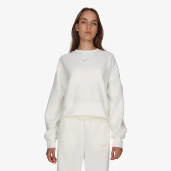 NIKE Majica bez kragne W NSW PLSH MOD CROP CREW 