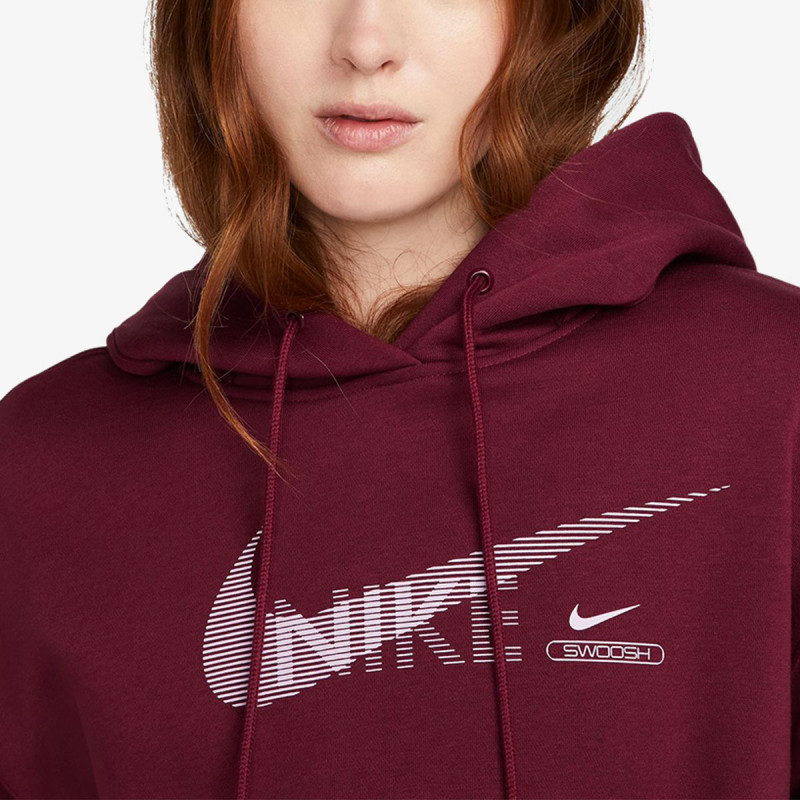 NIKE Majica s kapuljačom W NSW SWSH FLC PO 