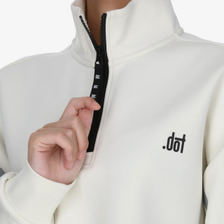 DOT Majica bez kragne Half Zip 