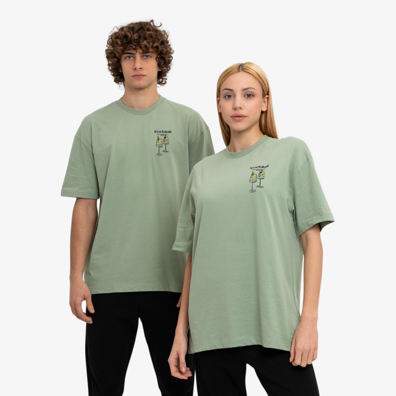 DOT Majica kratkih rukava COCKTAIL LIST T-SHIRT 