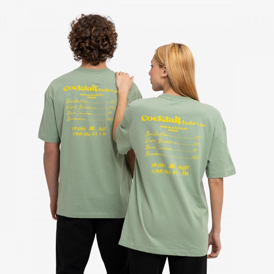 DOT Majica kratkih rukava COCKTAIL LIST T-SHIRT 