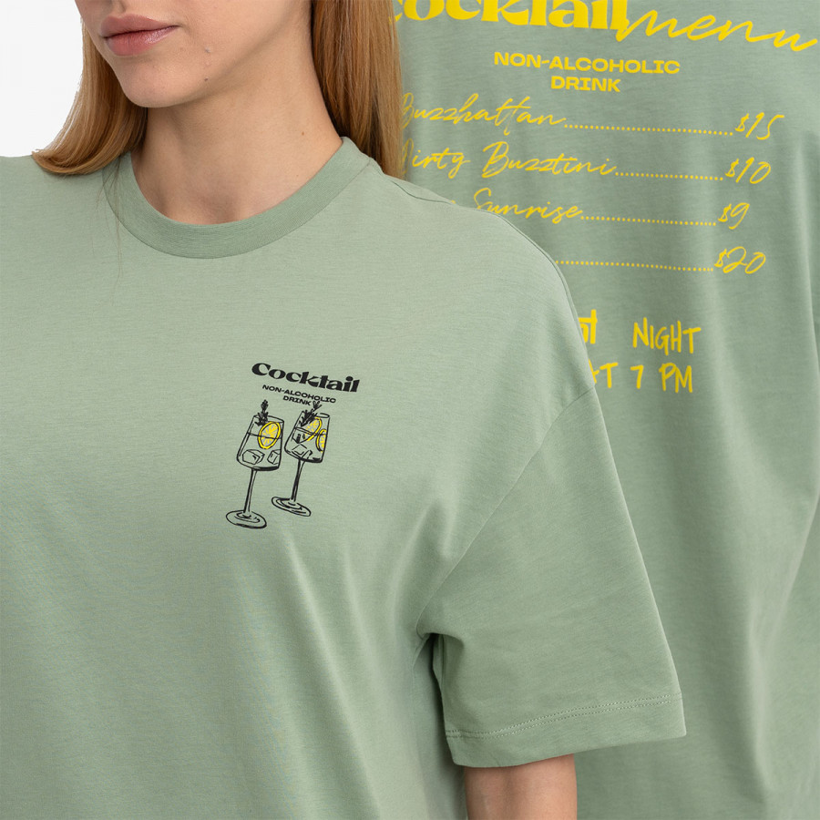 DOT Majica kratkih rukava COCKTAIL LIST T-SHIRT 