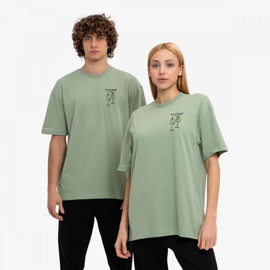 DOT Majica kratkih rukava COCKTAIL LIST T-SHIRT 