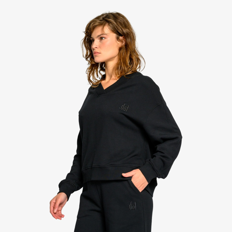 DOT Majica bez kragne DOT LADIES V NECK SWEATSHIRT 