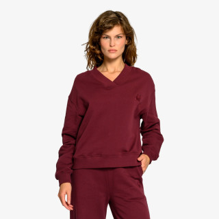 DOT Majica bez kragne DOT LADIES V NECK SWEATSHIRT 