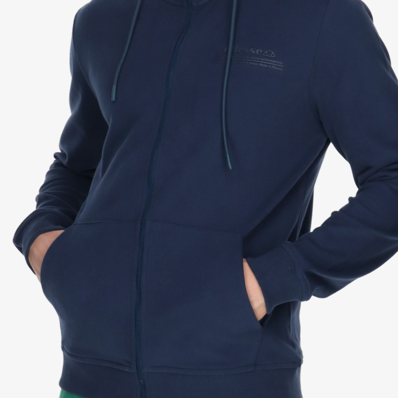 ELLESSE Majica s kapuljačom na patent Hoody 