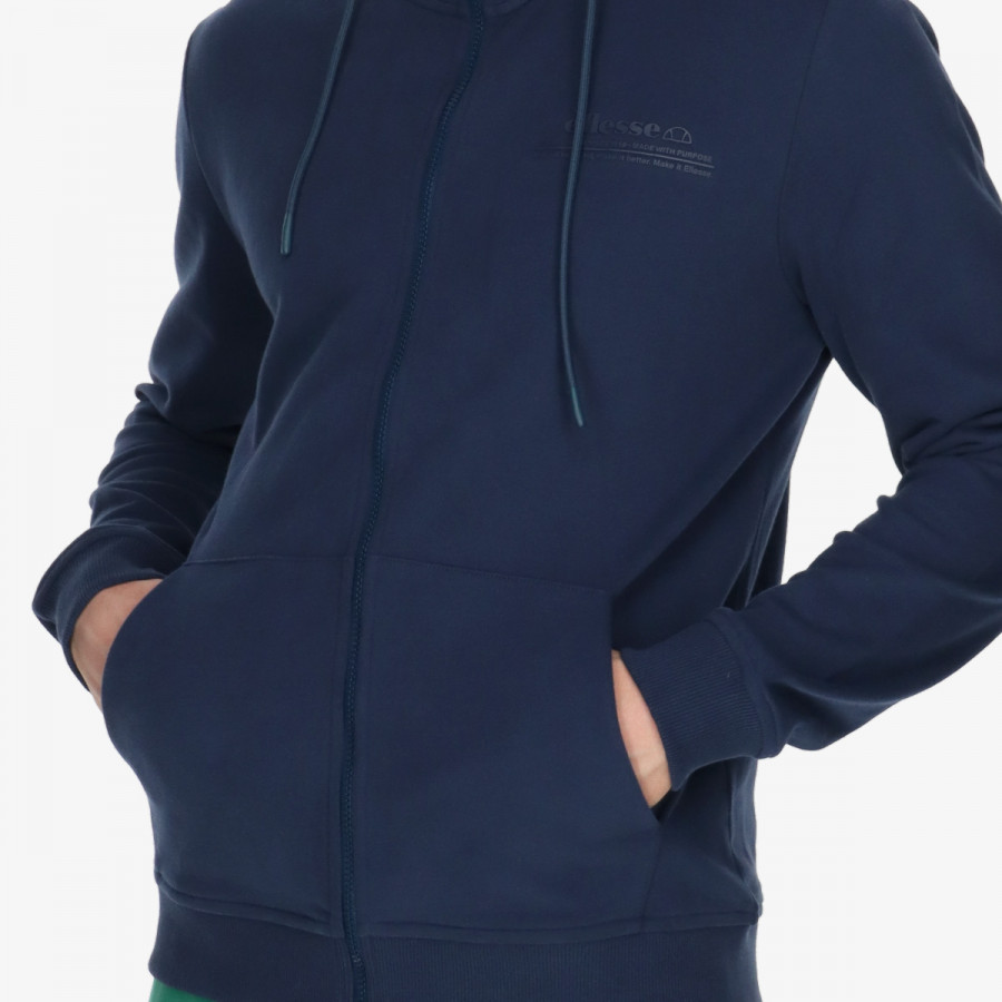 ELLESSE Majica s kapuljačom na patent Hoody 