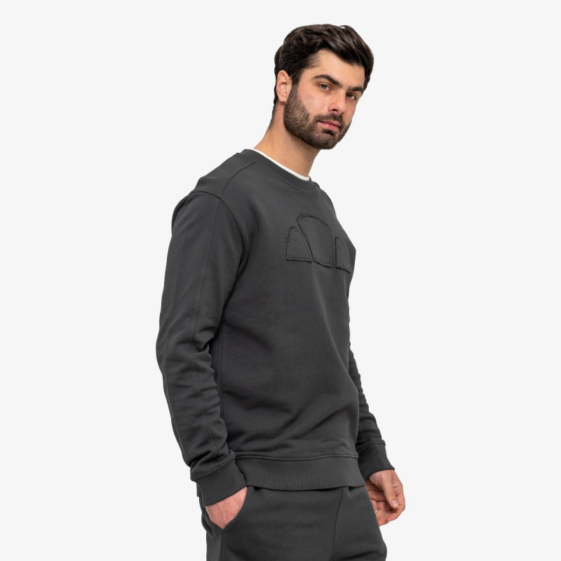 ELLESSE Majica bez kragne MENS CREWNECK 