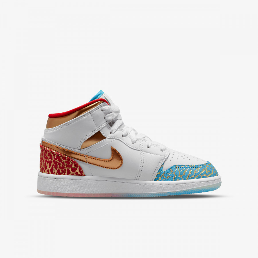 NIKE Tenisice Air Jordan 1 Mid Sneaker School 