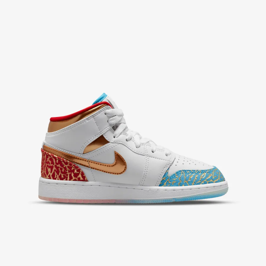 NIKE Tenisice Air Jordan 1 Mid Sneaker School 