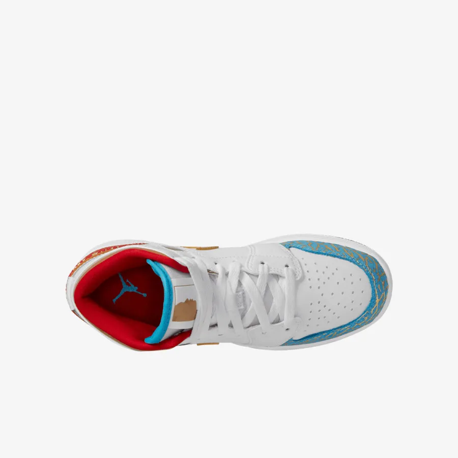 NIKE Tenisice Air Jordan 1 Mid Sneaker School 
