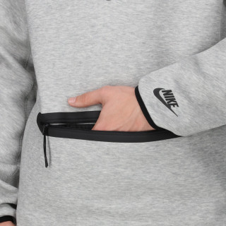 NIKE Majica s kapuljačom M NK TCH FLC HZ TOP 