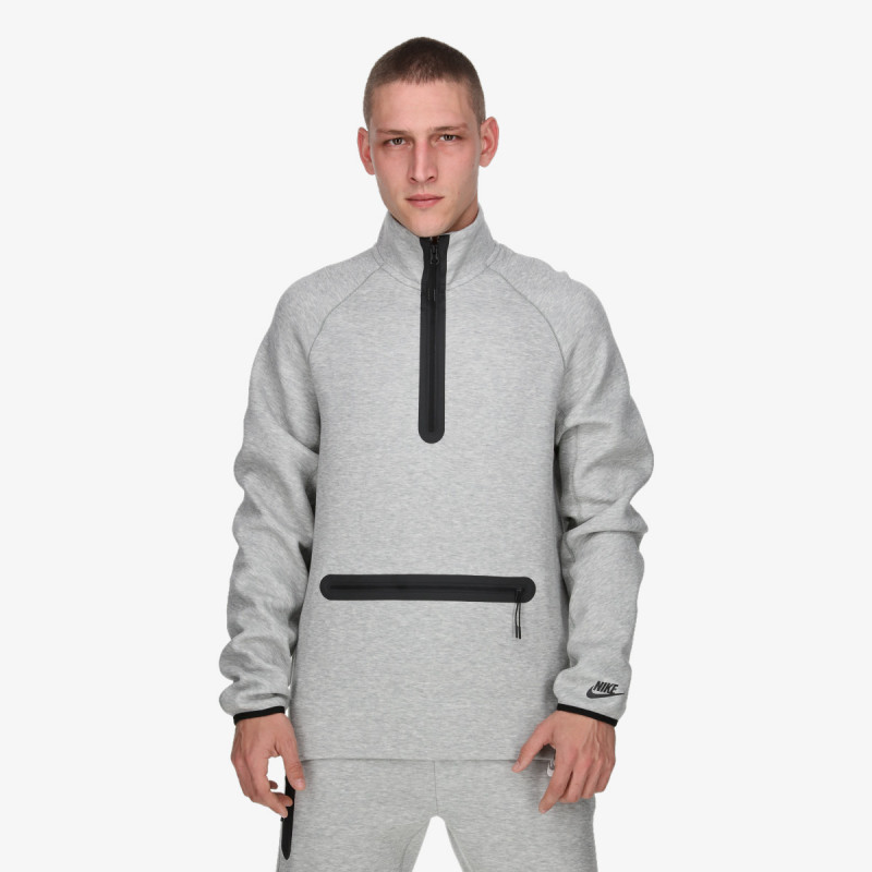 NIKE Majica s kapuljačom M NK TCH FLC HZ TOP 