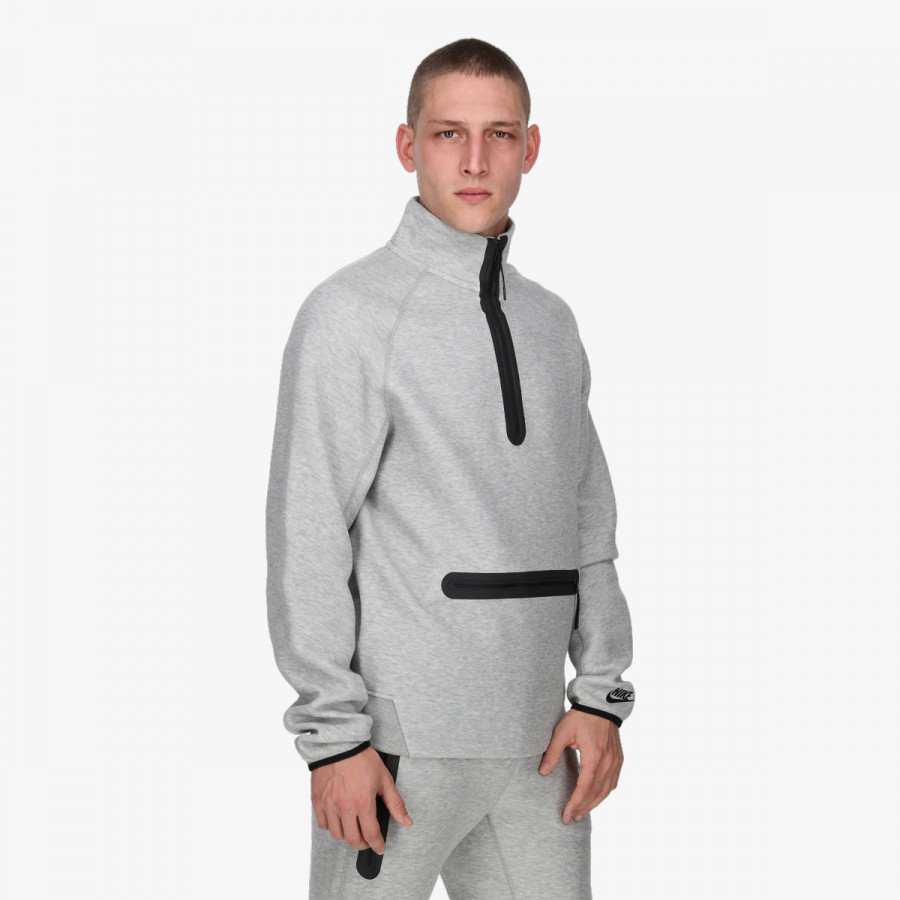 NIKE Majica s kapuljačom M NK TCH FLC HZ TOP 