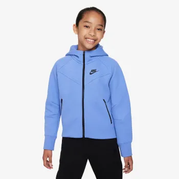 NIKE Majica s kapuljačom na patent G NSW TCH FLC HD FZ LS 
