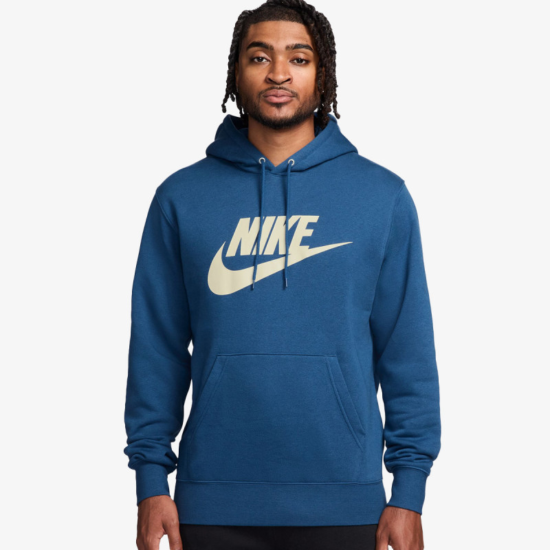 NIKE Majica s kapuljačom M NK CLUB BB PO GFX HOODIE 