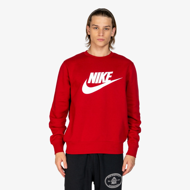 NIKE Majica bez kragne M NK CLUB BB GFX CREW 
