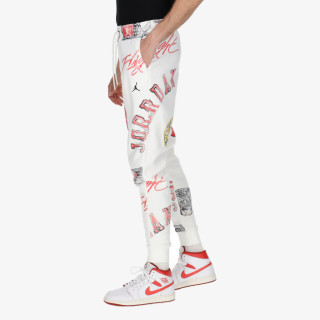 NIKE Donji dio trenirke M J ESS AOP FLC PANT 