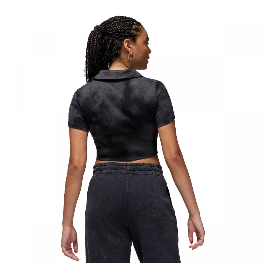 NIKE Top W J SS KNIT AOP TOP 