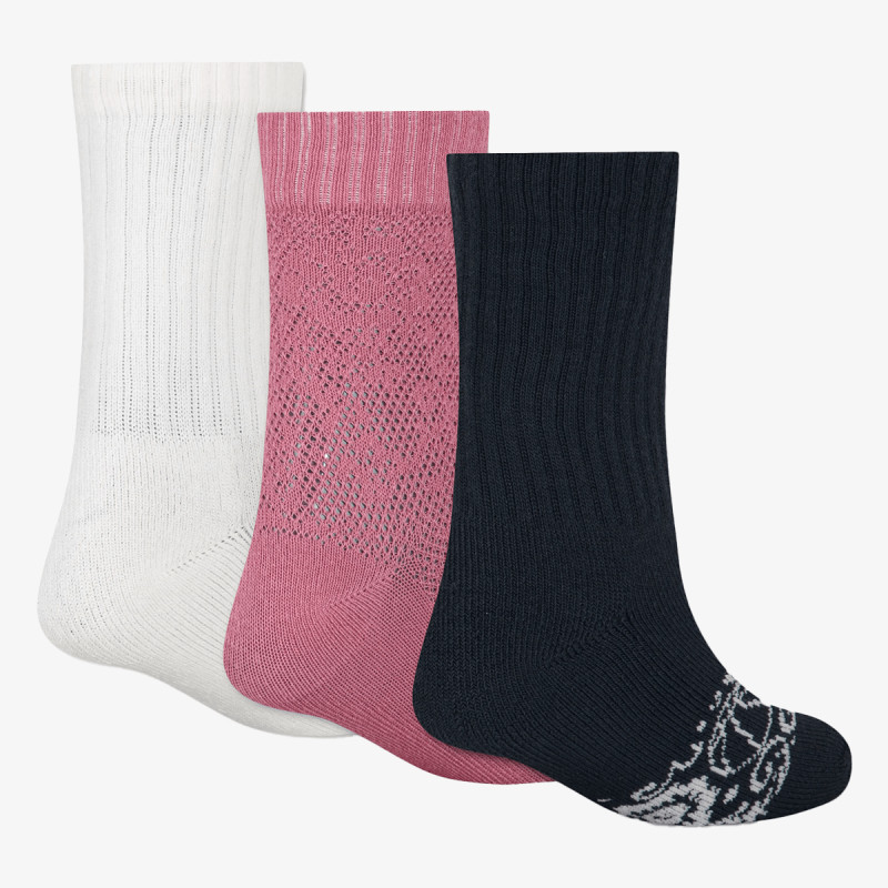 JORDAN Čarape JHG FLORAL LACE 3PK CREW 