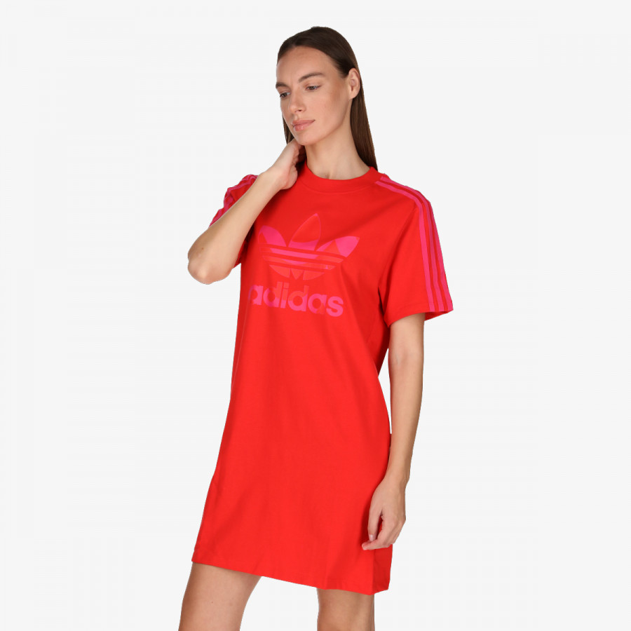 adidas Haljina MARIMEKKO TEE DRESS WITH TREFOIL PRINT 
