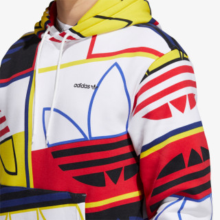 adidas Majica s kapuljačom ALL OVER PRINT LOGO PLAY 