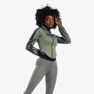 Reebok Majica s kapuljačom CARDI B CORSET 