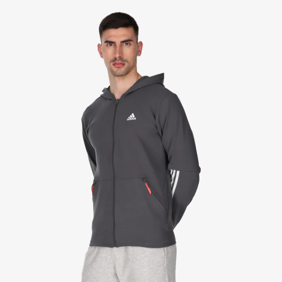 adidas Majica s kapuljačom na patent MOTION FZ HOOD 