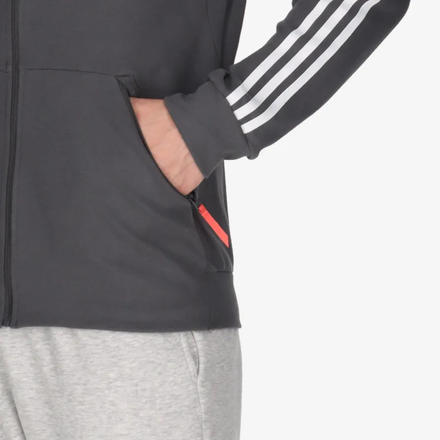 adidas Majica s kapuljačom na patent MOTION FZ HOOD 