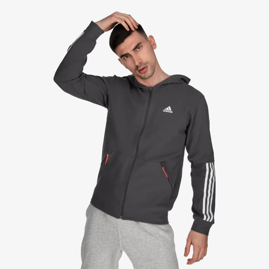 adidas Majica s kapuljačom na patent MOTION FZ HOOD 