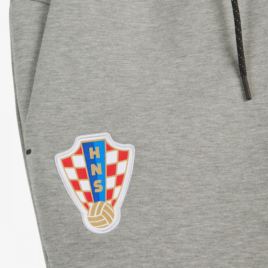 NKZELUS Donji dio trenirke CRO M NSW TCH FLC JGGR F20-Dark grey hea 