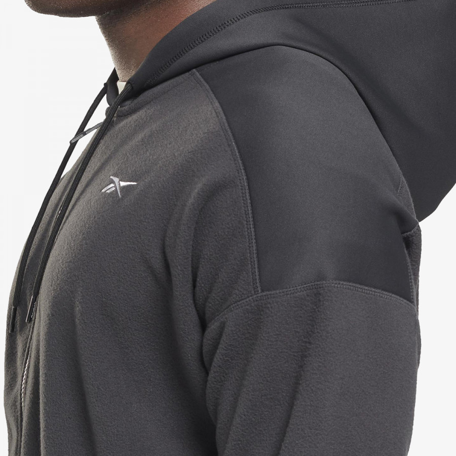 Reebok Majica s kapuljačom na patent WOR THERMOWARM FZ 