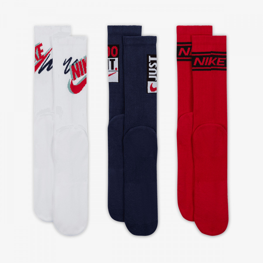 NIKE Čarape U NK ED PLS CREW 3PR SPORT 144 
