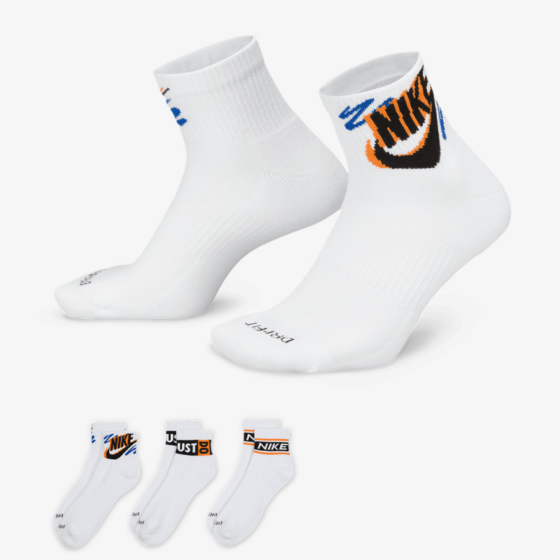 NIKE Čarape U NK ED PLS ANKLE 3P SPORT 144 