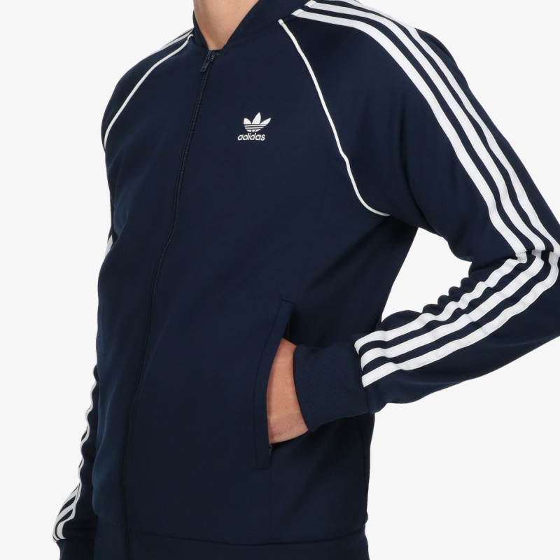 adidas Majica dugih rukava s patentom SST TT P BLUE 