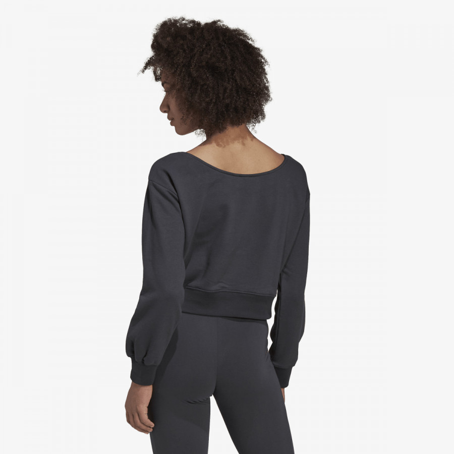 adidas Majica bez kragne SLOUCHY CREW 