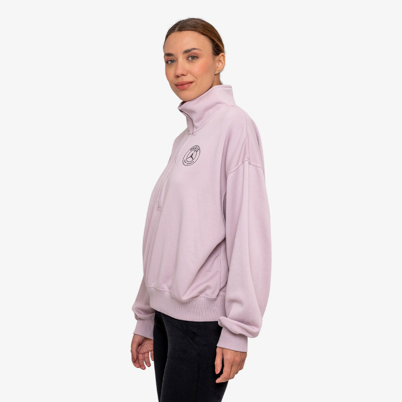 NIKE Majica dugih rukava s polu patentom Jordan Paris Saint-Germain 