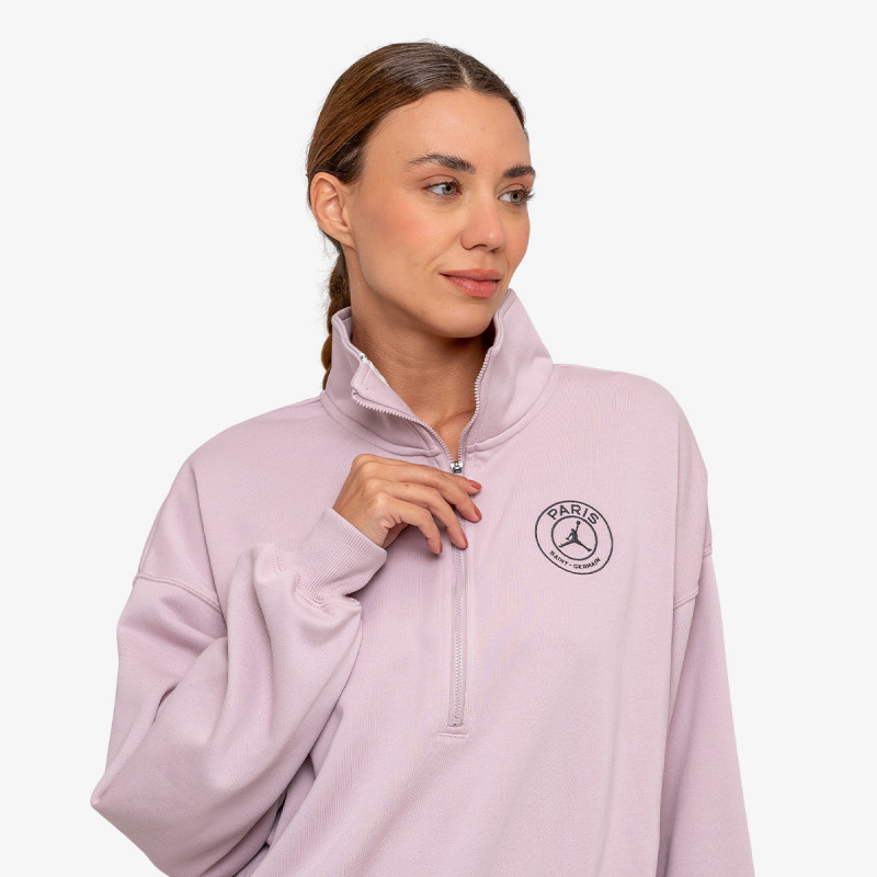 NIKE Majica dugih rukava s polu patentom Jordan Paris Saint-Germain 